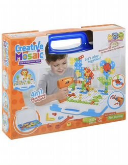 Развивающие игрушки конструктор с шуруповертом