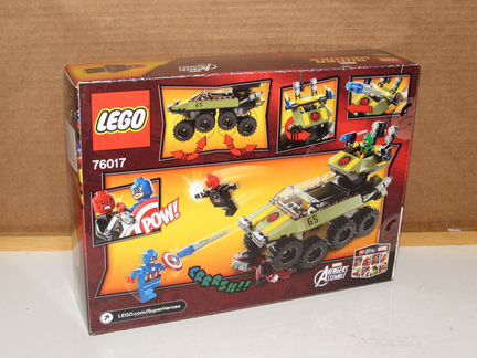 76017 Super Heroes Marvel Капитан Америка против Г