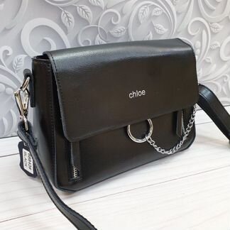 Новая женская сумка кроссбоди Chloe Faye чёрная