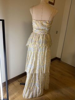 Летнее длинное платье