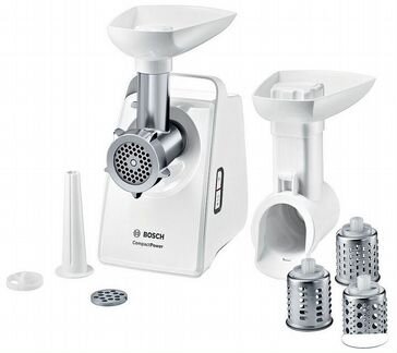 Мясорубка Bosch MFW3X13W 2000Вт белый