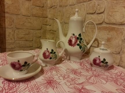 Kahla кофейный сервиз винтаж