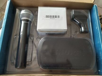 Микрофон Shurе PG58 и пepeдaтчик PGX4