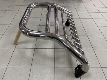 Кенгурятник высокий без крепежей Land Cruiser 200