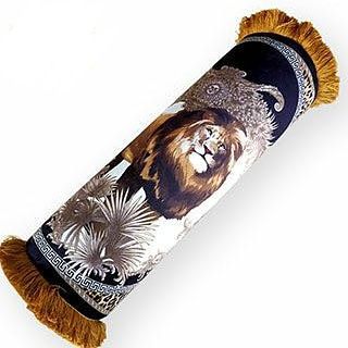 Валики Versace с бахромой