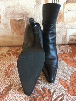 Полусапожки женские кожаные 37 размер