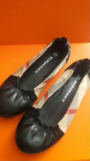 Балетки бурбери burberry оригинал