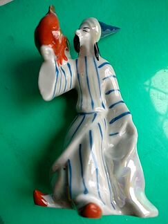 Фарфор СССР. Статуэтки Триптих Золотой петушок