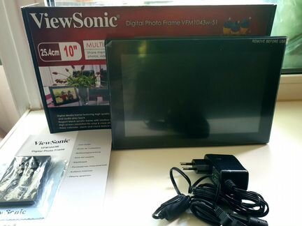 Цифровая фоторамка View Sonic новая