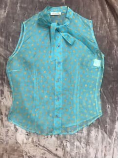 Блузка Италия натуральный шелк на размер 42-44 нов