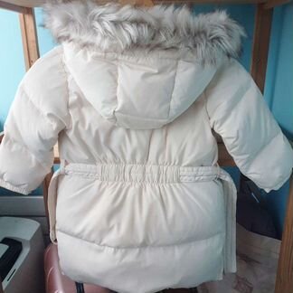 Пуховик zara для девочки 110
