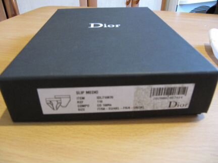Трусы Dior новые Италия