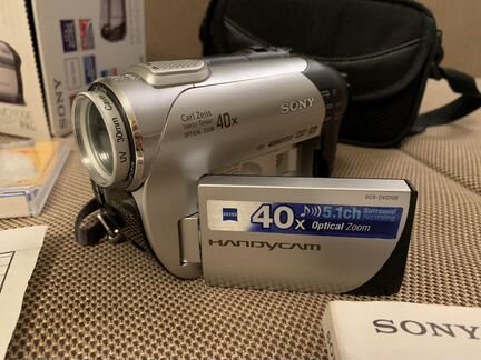Видеокамера sony handycam dcr-dvd109e + фотоаппара