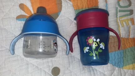 Поильники непроливайки avent