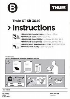 Thule kit 3049 mercedes