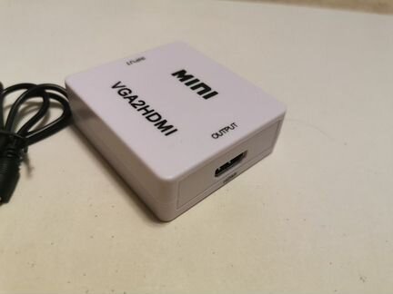 Переходник VGA - hdmi Full HD с доп. питанием