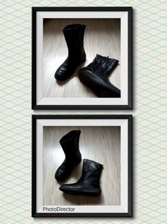 Полусапожки детские кожаные ecco, 35размер