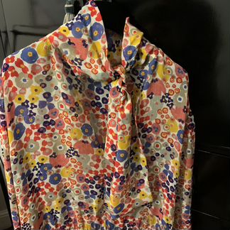 Платье шелковое