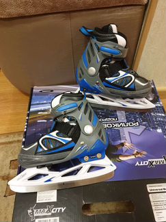 Коньки детские раздвижные 31-34 для мальчика