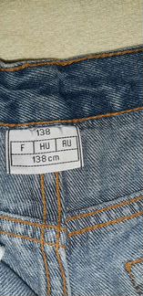 Шорты джинсовые синие