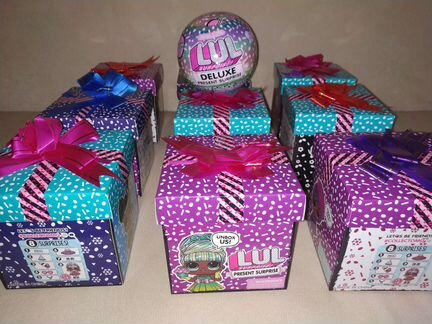 Новогодние подарочки лол lol