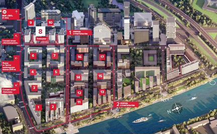 2-к квартира, 54.2 м², 2/16 эт.