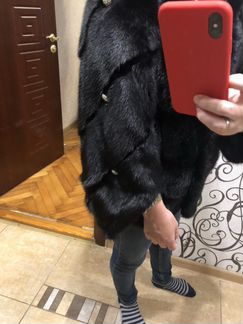 Шуба норковая автоледи поперечка как новая