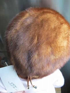 Шапка норка новая