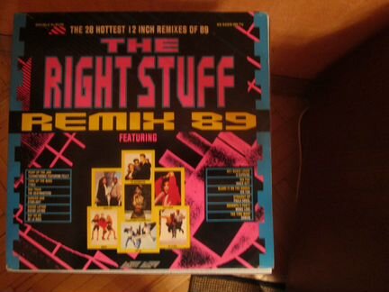 Виниловая пластинка The Right Stuff remix 89