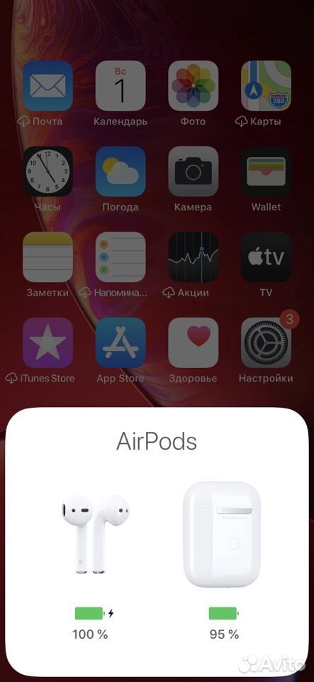 Беспроводные наушники AirPods Lux
