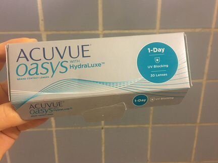 Линзы контактные acuvue oasys