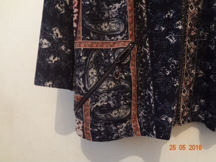 Жакет (блуза) на молнии image (Корея), размер 62