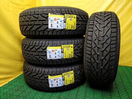 Pезина 225/60 R17 зимняя шипы Kormoran новая