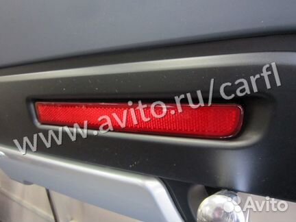 Катафоты в задний бампер range rover sport