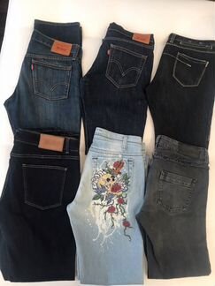 Джинсы McQueen Zara Levi’s Италия