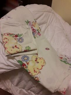 Одеяло,постельное бельё ребенку с рождения до 3лет