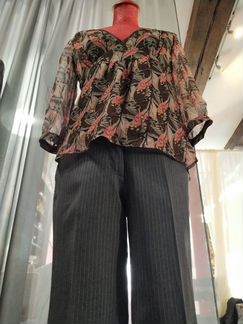 Шелковая блуза Naf Naf (размер 42)