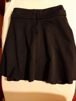 Юбка школьная, синяя, р.134