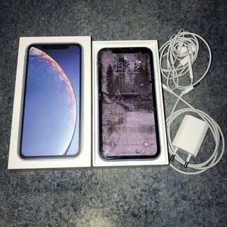 iPhone XR 128 GB голубой