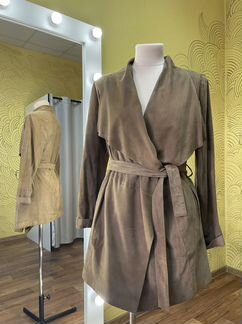 Замшевая накидка Uterqüe