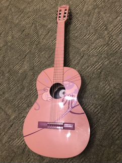 Гитара 3/4 розовая