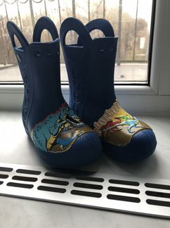 Резиновые сапоги crocs 11 размер