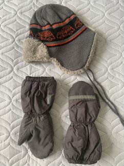 Kerry шапка и варежки, б/у