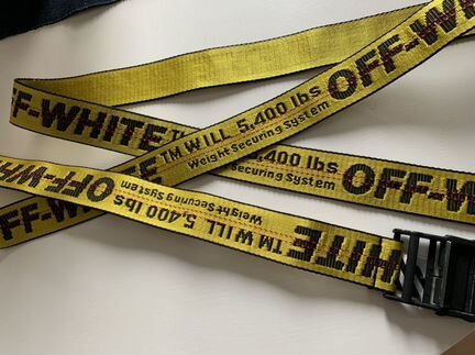 Ремень off white