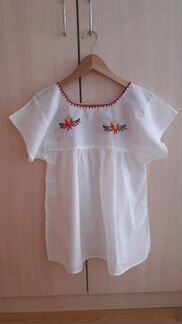 Блузка ручной работы Мексика р.S