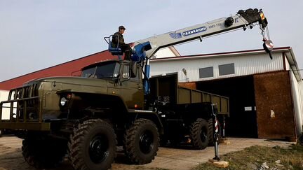 Кму 7т на базе вездехода ураган 4320, 8х8, новый