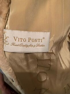 Шуба стриженная норка отделка соболь