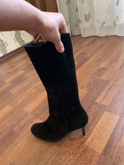 Сапоги женские,натуральная замша