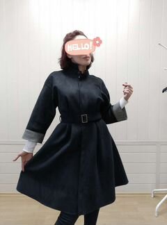 Пальто плащ иск. замша