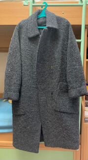 Зимнее шерстяное пальто